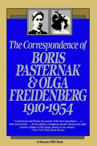 Cover of The Correspondence of Boris Pasternak and Olga Friedenberg