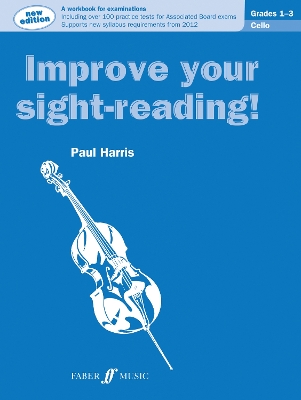 Book cover for Improve your sight-reading! Cello Grades 1-3