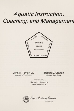 Cover of Aquatic Instruction Coaching & Management