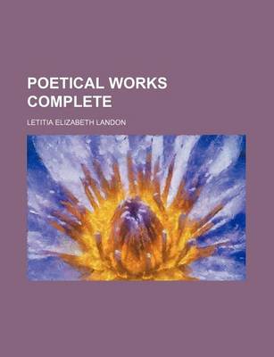 Book cover for Poetical Works Complete