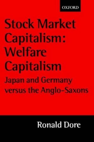 Cover of Stock Market Capitalism: Welfare Capitalism