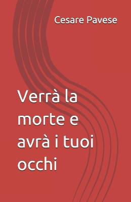 Book cover for Verra la morte e avra i tuoi occhi