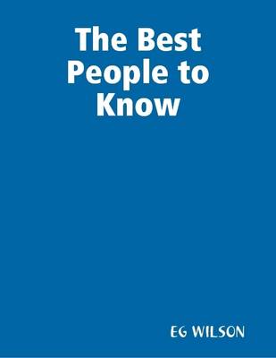 Book cover for The Best People to Know