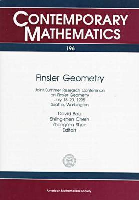 Cover of Finsler Geometry