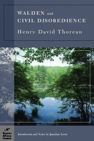 Cover of Walden and Civil Disobedience (Barnes & Noble Classics Series)