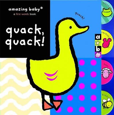 Book cover for Amazing Baby: Quack, Quack!