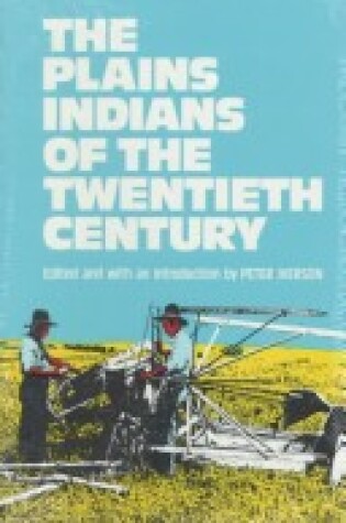 Cover of Plains Indians of the Twentieth Century