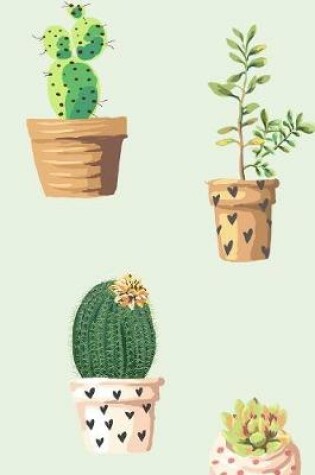 Cover of Cactus Plants in Pots Journal