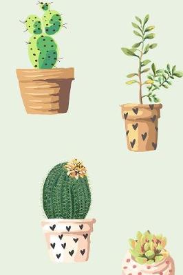 Book cover for Cactus Plants in Pots Journal