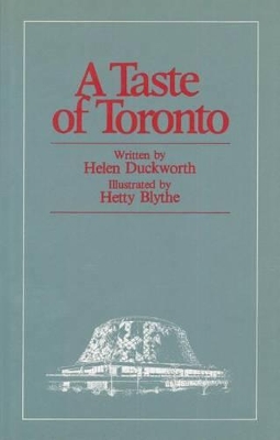 Book cover for A Taste of Toronto