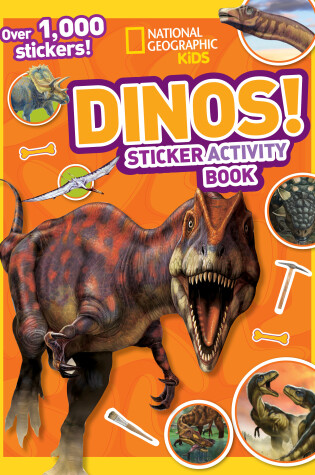 Cover of National Geographic Kids Dinos Sticker Activity Book
