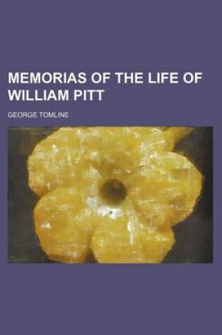 Cover of Memorias of the Life of William Pitt