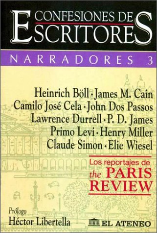 Book cover for Confesiones de Escritores - Narradores 3