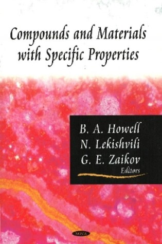 Cover of Compounds & Materials with Specific Properties