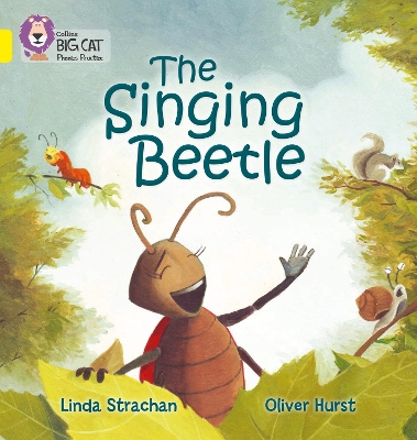 Book cover for The Singing Beetle