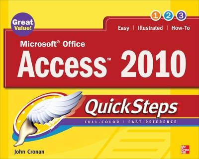 Book cover for Microsoft Office Access 2010 QuickSteps