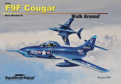 Book cover for F9F Cougar Walk Around -Op/HS