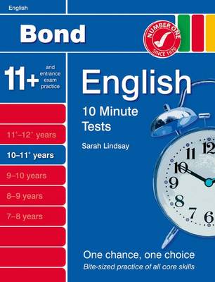 Book cover for Bond 10 Minute Tests English: 10-11 Years