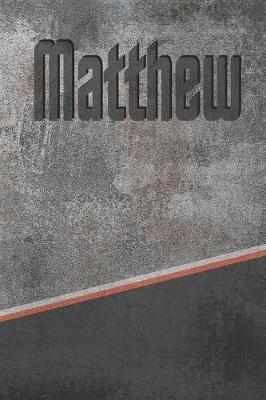 Book cover for Matthew