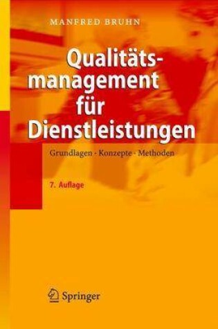 Cover of Qualit Tsmanagement Fur Dienstleistungen