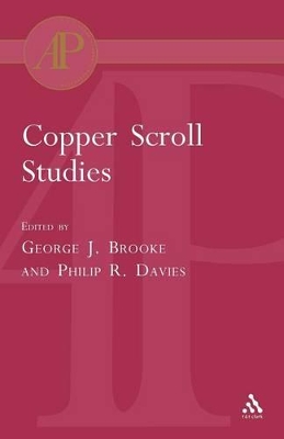 Book cover for Copper Scroll Studies