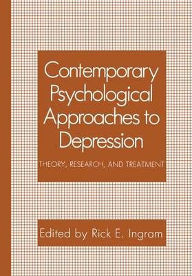 Book cover for Contemporary Psychological Approaches to Depression