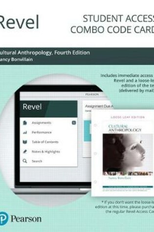 Cover of Revel for Cultural Anthropology -- Combo Access Card