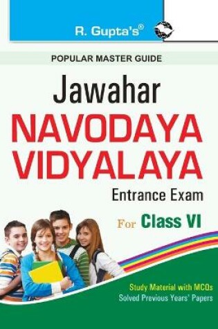 Cover of Jawahar Navodaya Vidayalaya Entrance Test Class Vi