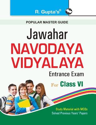 Book cover for Jawahar Navodaya Vidayalaya Entrance Test Class Vi