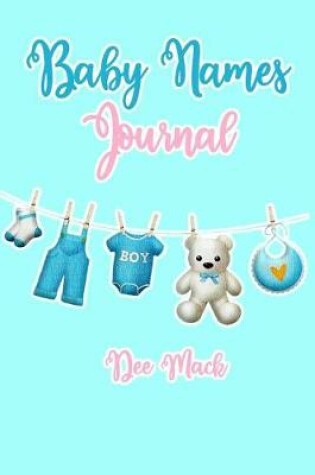 Cover of Baby Names Journal