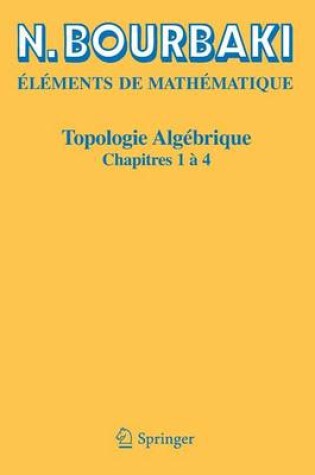 Cover of Topologie Algébrique