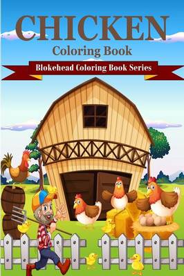 Book cover for Chicken Coloring Book