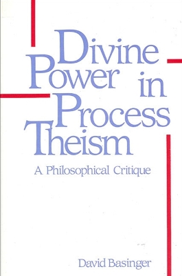Cover of Divine Power in Process Theism