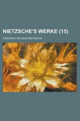 Cover of Nietzsche's Werke (15)