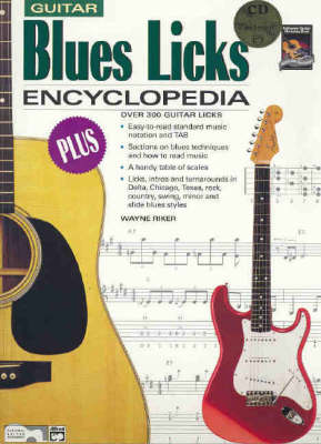 Book cover for Blues Licks Encyclopedia