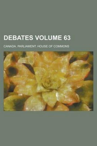 Cover of Debates Volume 63