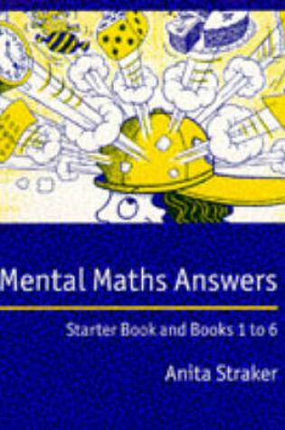 Cover of Mental Maths Answer book