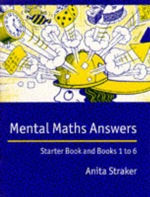 Book cover for Mental Maths Answer book