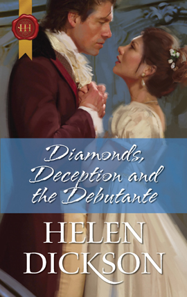 Book cover for Diamonds, Deception and the Debutante