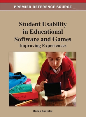 Book cover for Student Usability in Educational Software and Games