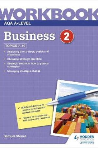 Cover of AQA A-Level Business Workbook 2