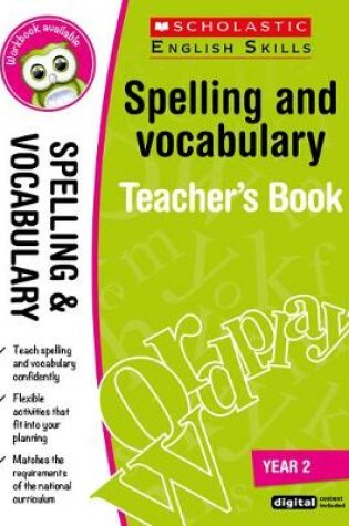 Cover of Spelling and Vocabulary Teacher's Book (Year 2)