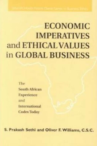 Cover of Economic Imperatives Ethical Values Global Bus