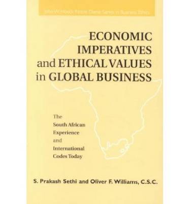 Book cover for Economic Imperatives Ethical Values Global Bus