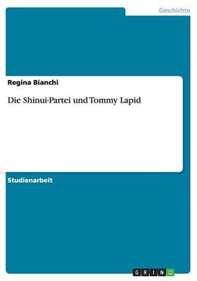 Book cover for Die Shinui-Partei und Tommy Lapid