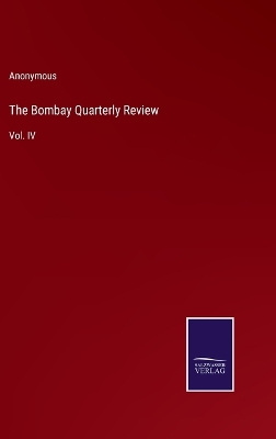 Book cover for The Bombay Quarterly Review