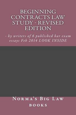 Book cover for Beginning Contracts Law Study - Revised Edition