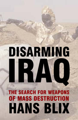 Book cover for Disarming Iraq