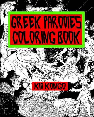 Book cover for Greek Parodies Coloring Book