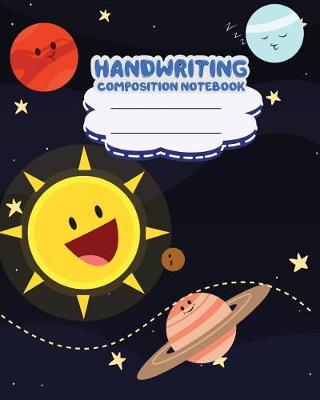 Book cover for Handwriting composition notebook
